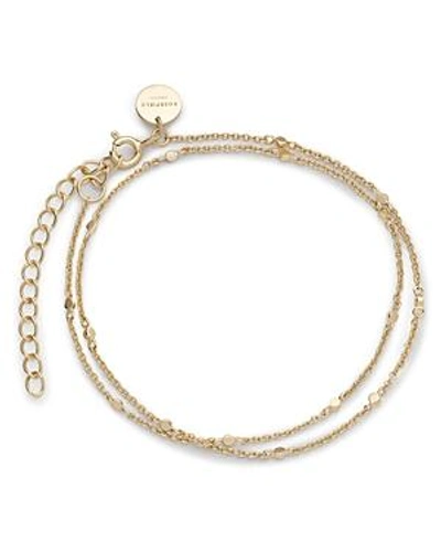 Shop Rosefield Broome Bracelet In Gold