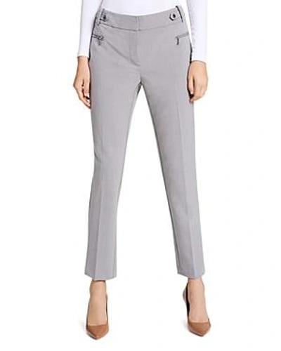 Shop Calvin Klein Straight-leg Pants In Tin