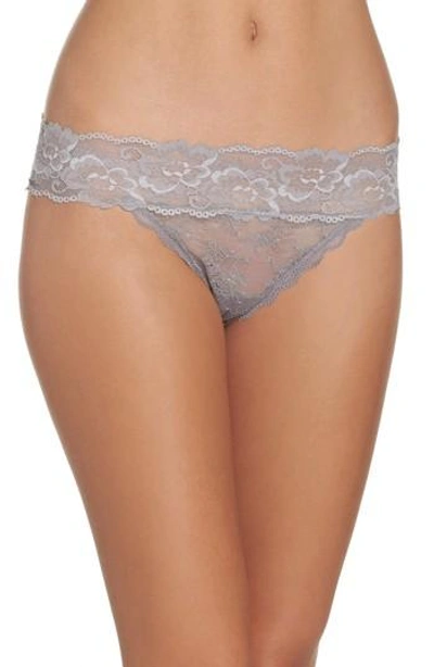 Shop Honeydew Intimates Honeydew Lace Thong In Rustique