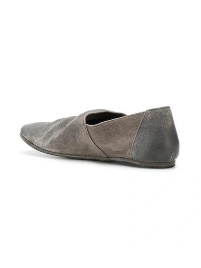 Shop The Last Conspiracy Smooth Slip-on Loafers - Grey