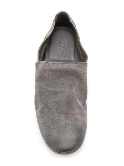 Shop The Last Conspiracy Smooth Slip-on Loafers - Grey