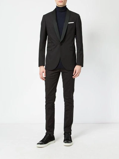 Neil Barrett Suit Jacket In Black