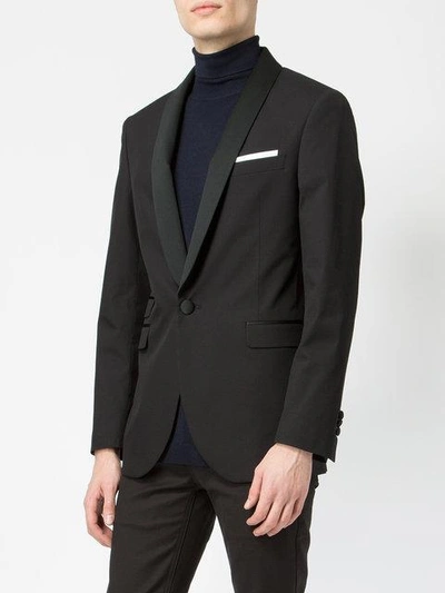 Neil Barrett Suit Jacket In Black
