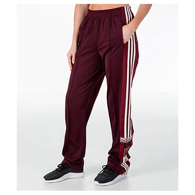 Adidas popper hotsell pants purple