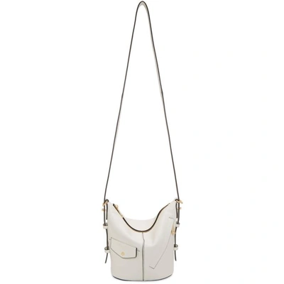 Shop Marc Jacobs White Mini The Sling Bag In 103 White