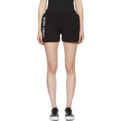 Shop Kenzo Black  Sport Shorts