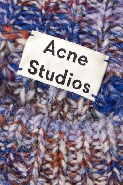 Shop Acne Studios Zora Chunky-knit Sweater In Blue