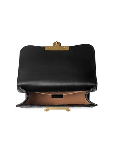 Shop Gucci Osiride Small Gg Shoulder Bag - Black