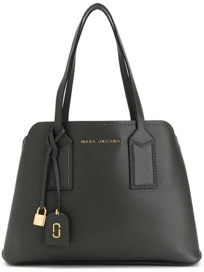 Shop Marc Jacobs The Editor Tote In Grey
