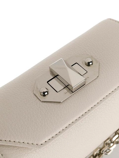 Shop Alexander Mcqueen Box Shoulder Bag In Neutrals