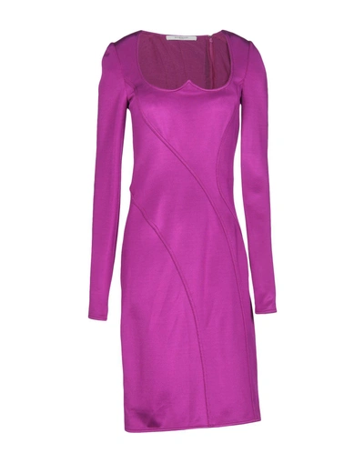 Shop Givenchy Knee-length Dress In Fuchsia