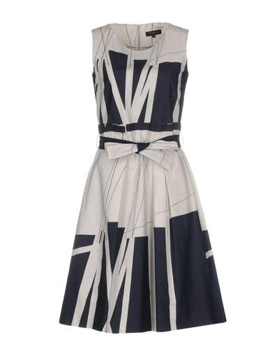 Shop Antonelli Knee-length Dress In Light Grey