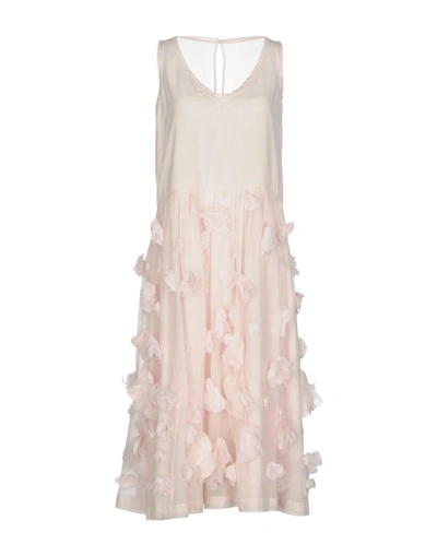 Shop French Connection Knee-length Dress In Light Pink