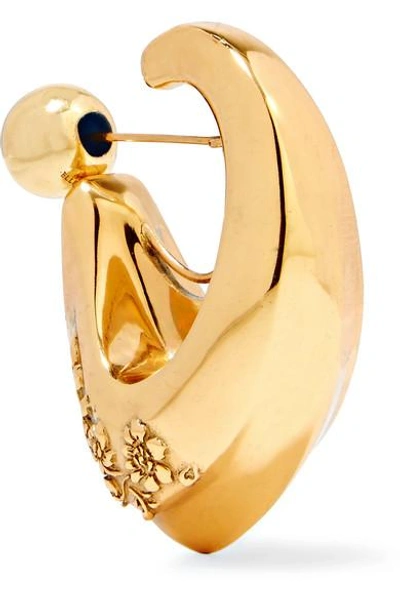 Shop Ellery Chisolm Gold-plated Earring