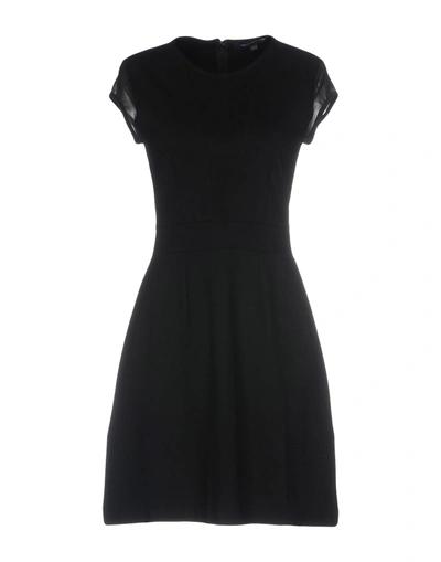 Shop French Connection Short Dress In Black