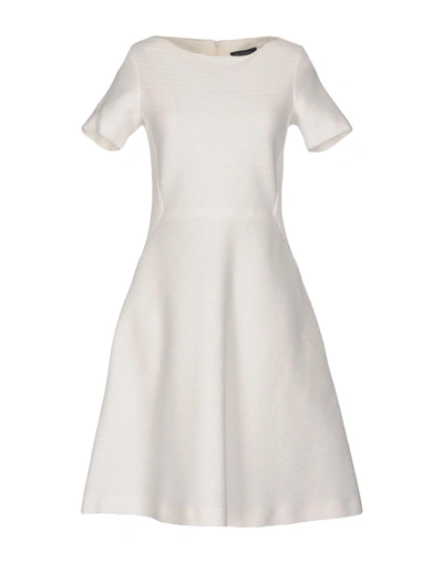 Shop Antonelli Short Dresses In Ivory