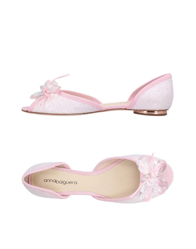 Shop Anna Baiguera Sandals In Pink