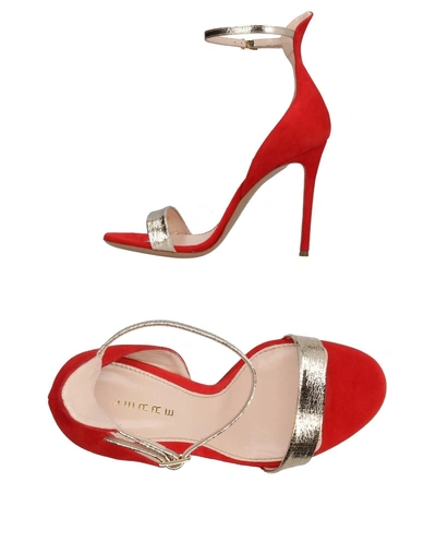 Shop Lerre Sandals In Red