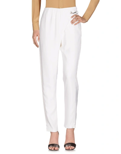 Shop Rabanne Pants In White