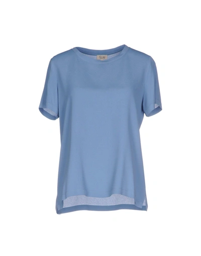 Shop Her Shirt Blouses In Pastel Blue