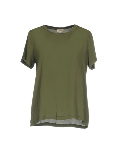 Shop Her Shirt Blouses In Military Green
