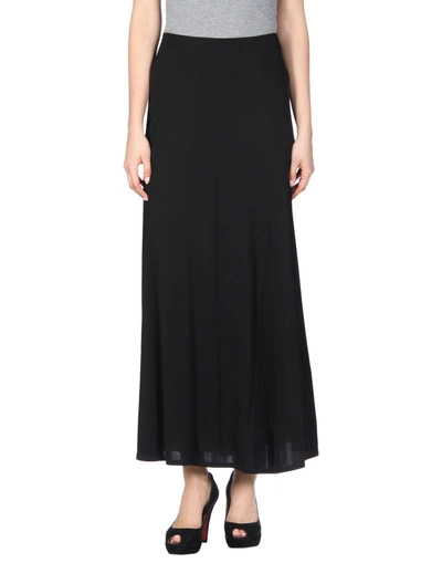 Shop The Row Long Skirt In Black