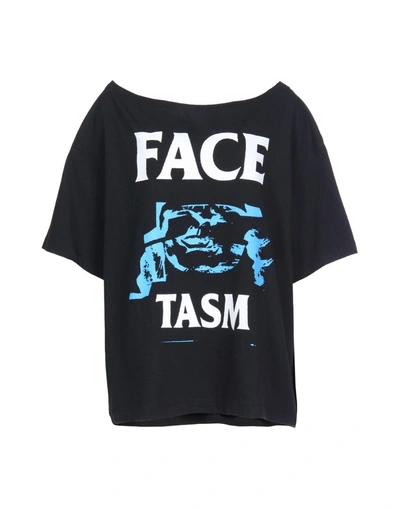 Shop Facetasm T-shirt In Black