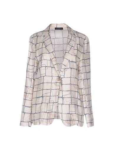 Shop Antonelli Blazer In Ivory