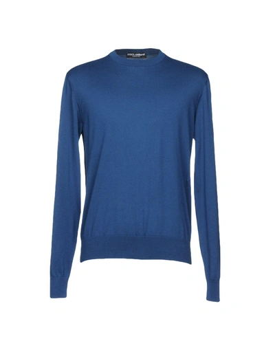 Shop Dolce & Gabbana Sweater In Dark Blue