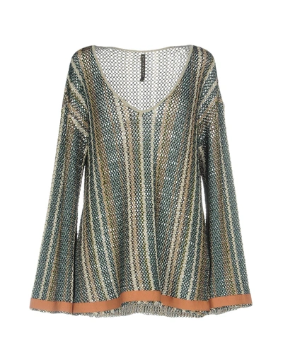 Shop Manila Grace Sweater In Deep Jade