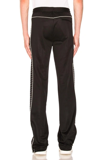 Shop Valentino Taped Side Pants In Black