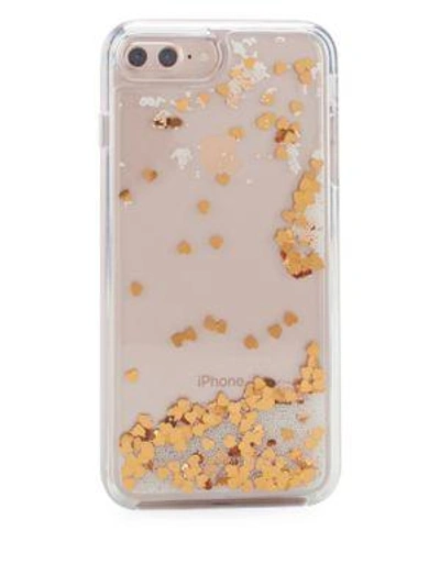 Shop Rebecca Minkoff Glitterfall Iphone 7 Plus Case In Confetti