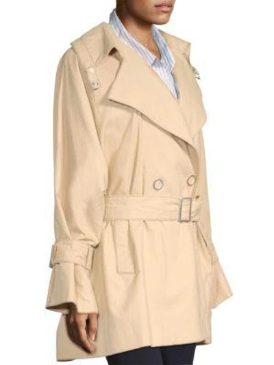 Shop Opening Ceremony Belted Trench Coat In Khaki