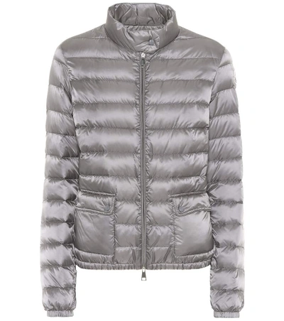 Shop Moncler Lans Down Jacket In Grey
