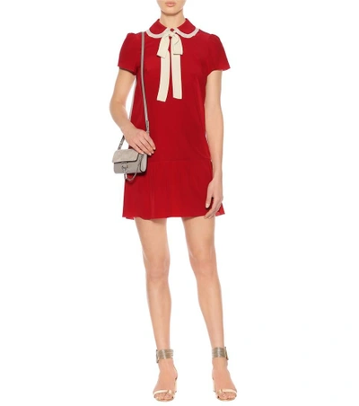 Shop Red Valentino Silk Dress