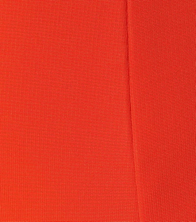 Shop Victoria Beckham Bodycon Dress In Orange