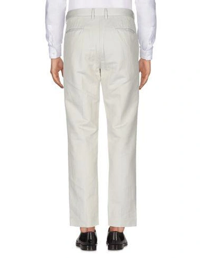 Shop Pence Casual Pants In Light Grey