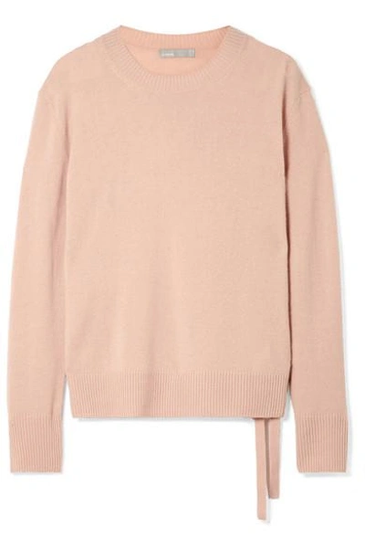 Shop Vince Cashmere Sweater In Blush