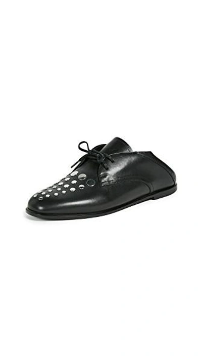 Shop Alexander Wang Camy Convertible Oxfords In Black