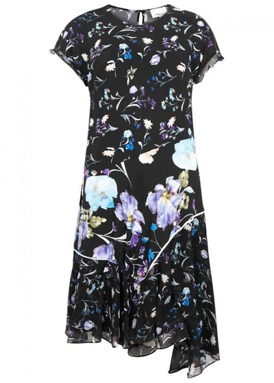 Shop 3.1 Phillip Lim / フィリップ リム Floral-print Silk Crepe Dress In Multicoloured