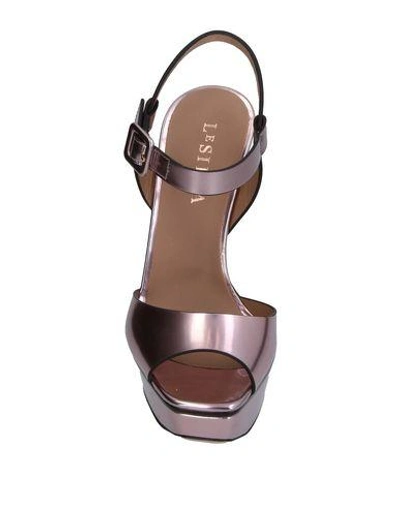 Shop Le Silla Sandals In Pink