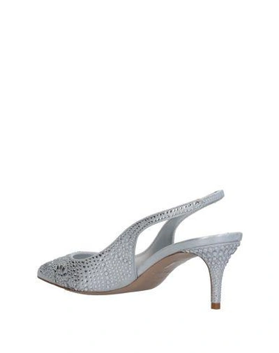 Shop Le Silla Pumps In Silver