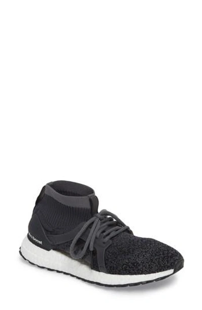 Shop Adidas Originals Ultraboost X All Terrain Water Resistant Running Shoe In Carbon/ Carbon/ Core Black