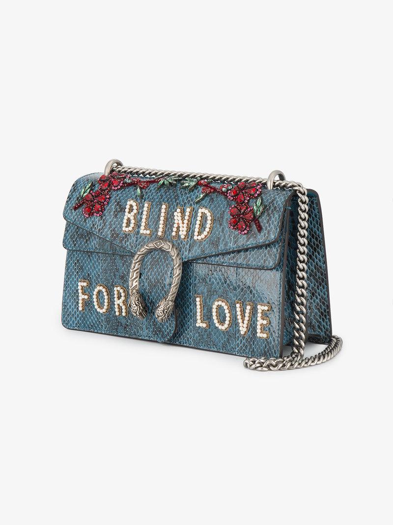 gucci dionysus blind for love