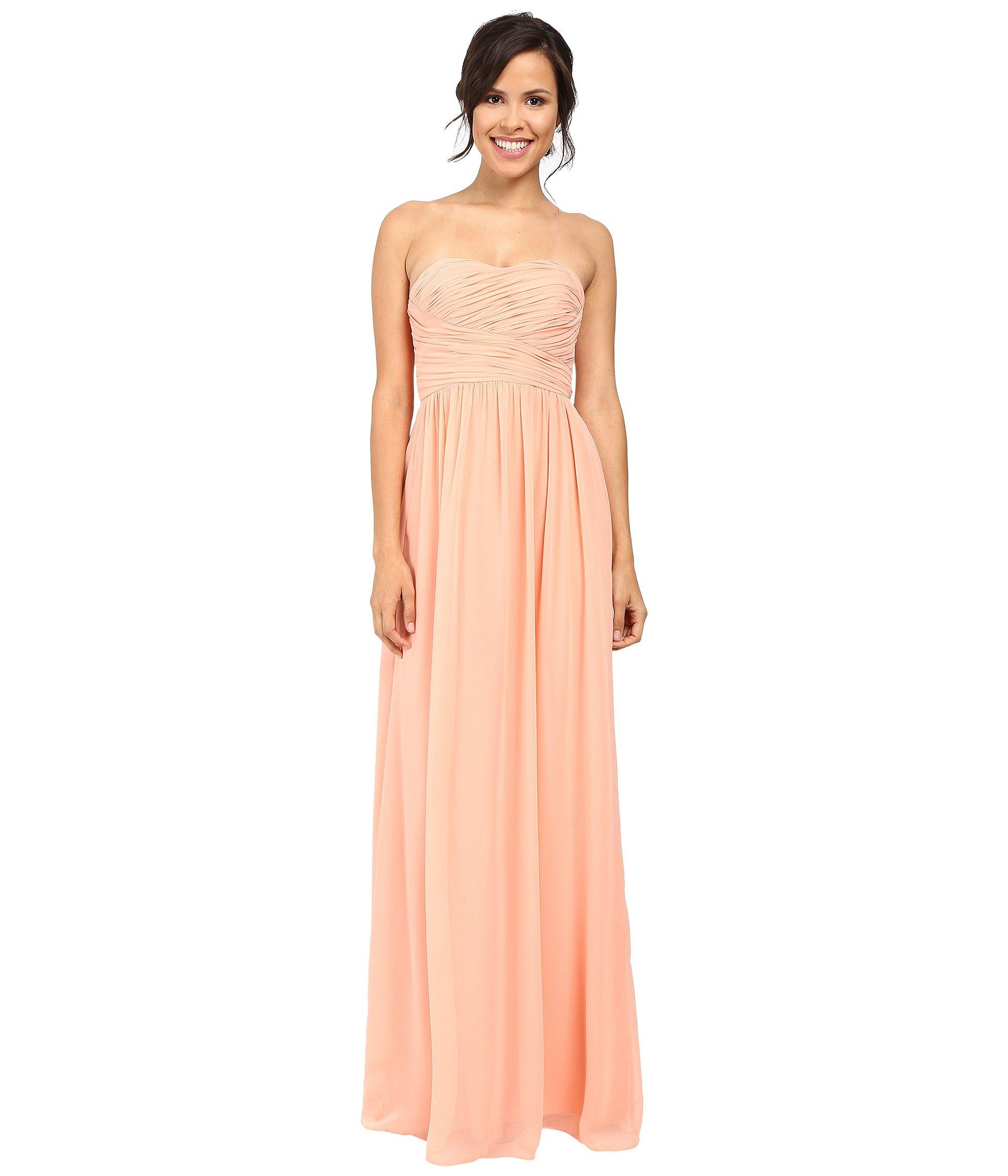 donna morgan chiffon dress
