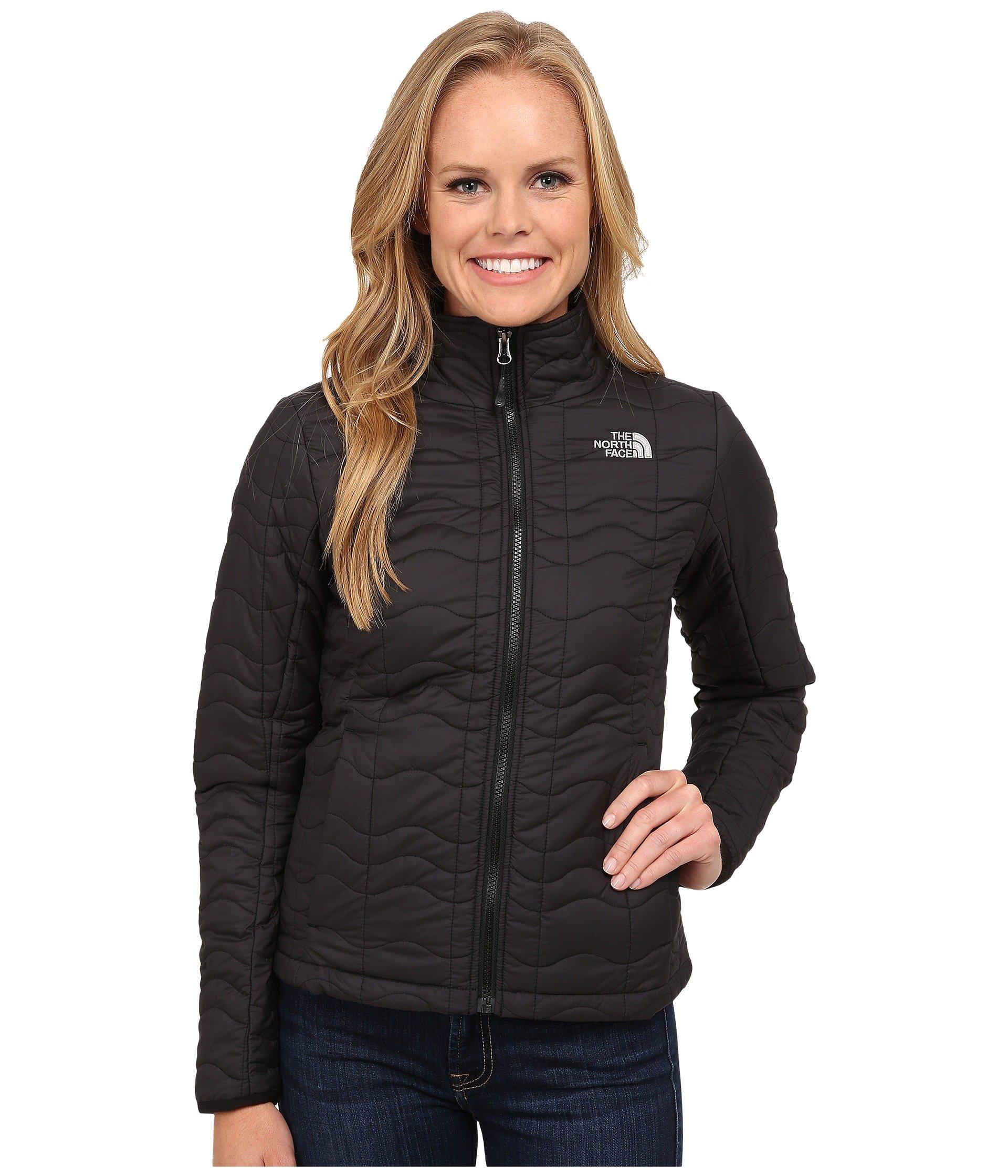 plain black north face jacket