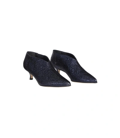 Shop Tibi Joe Ankle Boots In Navy