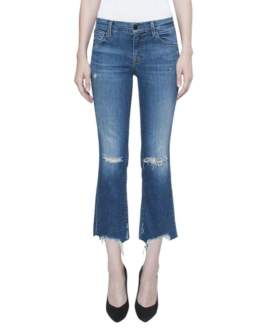 Shop J Brand Revoke Denim Cotton Jeans In Blu