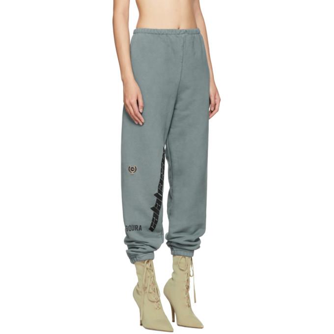 yeezy calabasas embroidered french terry pants