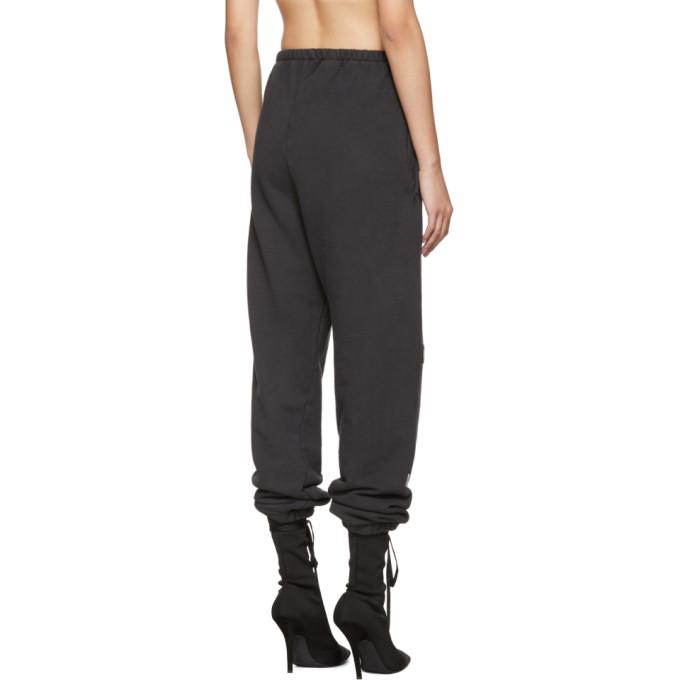 yeezy calabasas embroidered french terry pants